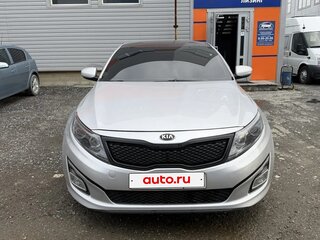 2015 Kia Optima III Рестайлинг, серебристый, 1275000 рублей, вид 2