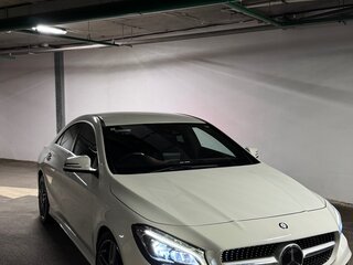 2017 Mercedes-Benz CLA 180 I (C117, X117) Рестайлинг, белый, 1800000 рублей, вид 3