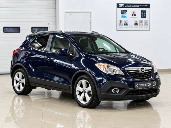 2013 Opel Mokka I, синий, 999900 рублей