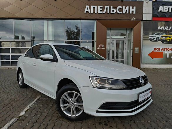 2016 Volkswagen Jetta VI Рестайлинг, белый