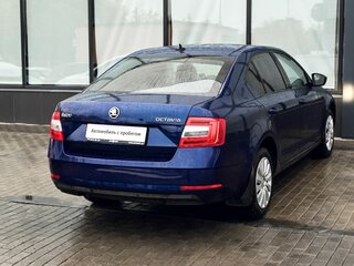 2017 Skoda Octavia III (A7) Рестайлинг, синий, 1345000 рублей, вид 5