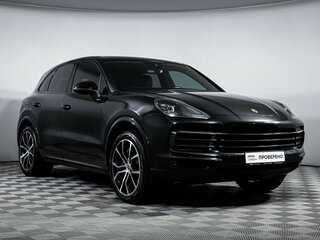 2020 Porsche Cayenne III, чёрный, 5999000 рублей, вид 3