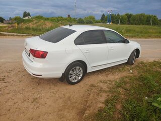 2017 Volkswagen Jetta VI Рестайлинг, белый, 1120000 рублей, вид 4