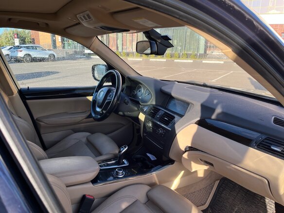 2011 BMW X3 35i xDrive II (F25), синий, 1590000 рублей - вид 4