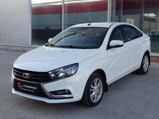 2017 Lada (ВАЗ) Vesta I, белый, 929000 рублей, вид 2