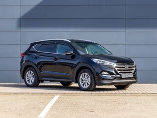 2017 Hyundai Tucson III, чёрный, 1385000 рублей, вид 3
