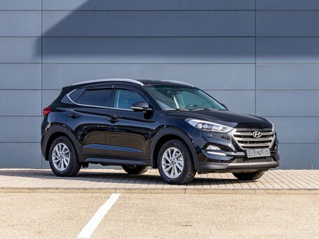 2017 Hyundai Tucson III, чёрный, 1385000 рублей, вид 3