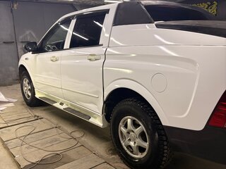 2010 SsangYong Actyon Sports I, белый, 650000 рублей, вид 4