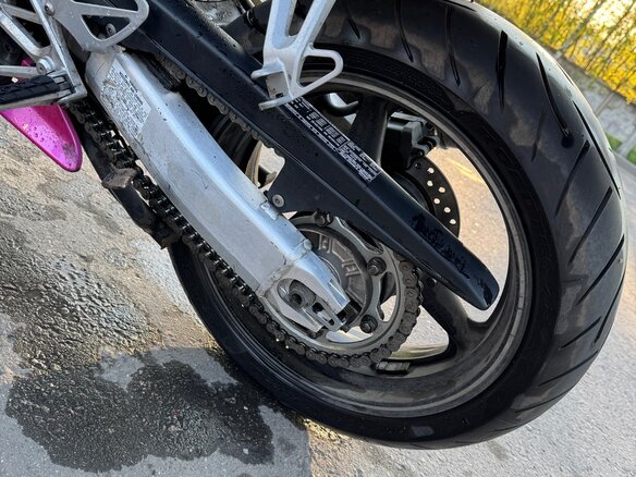 2002 Honda CBR 600F, синий, 400000 рублей - вид 11