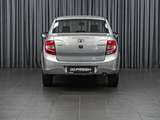 2017 Lada (ВАЗ) Granta I, серебристый, 588000 рублей, вид 4