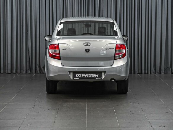 2017 Lada (ВАЗ) Granta I, серебристый, 588000 рублей - вид 3