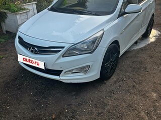 2014 Hyundai Solaris I Рестайлинг, белый, 750000 рублей, вид 1