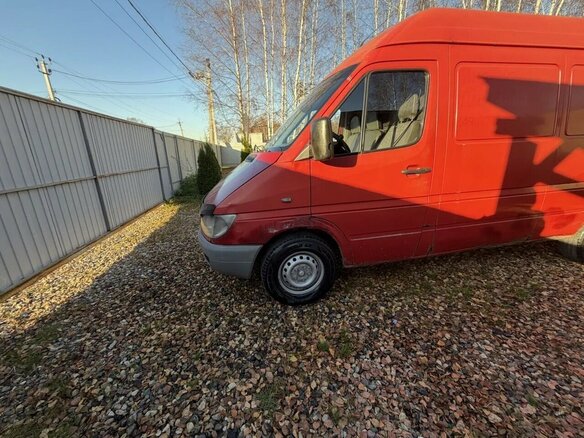 2006 Mercedes-Benz Sprinter Classic, красный, 500000 рублей - вид 5