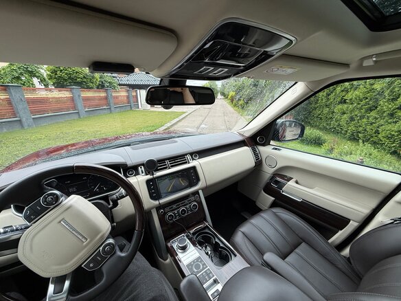 2016 Land Rover Range Rover IV, красный, 4500000 рублей - вид 9