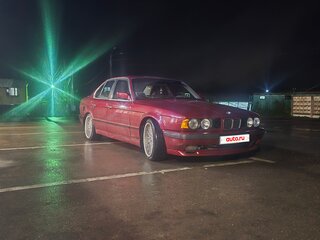 1991 BMW 5 серии 520i III (E34), красный, 550000 рублей, вид 3