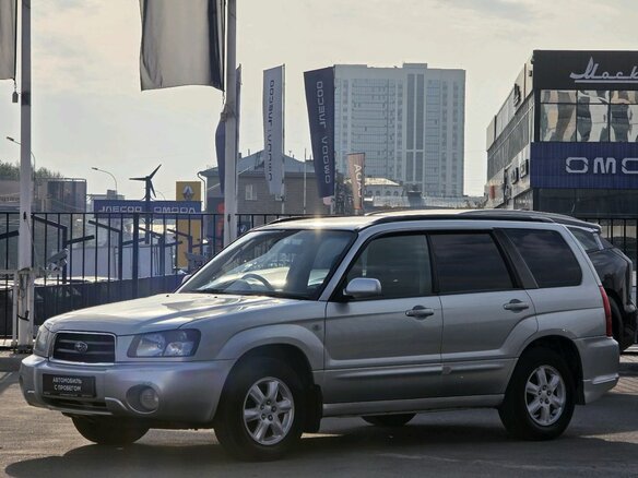 2002 Subaru Forester I Рестайлинг, серебристый - вид 1