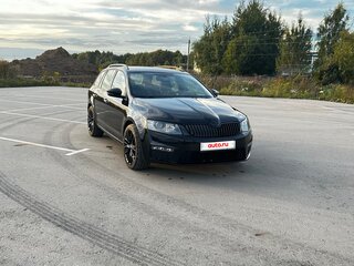 2014 Skoda Octavia III (A7), чёрный, 1370000 рублей, вид 4