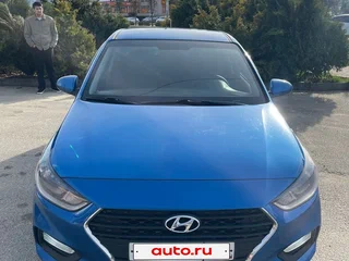 2018 Hyundai Solaris II, синий, 900000 рублей, вид 5