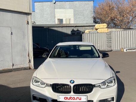 2016 BMW 3 серии 320d xDrive VI (F3x) Рестайлинг, белый, 2650000 рублей, вид 3