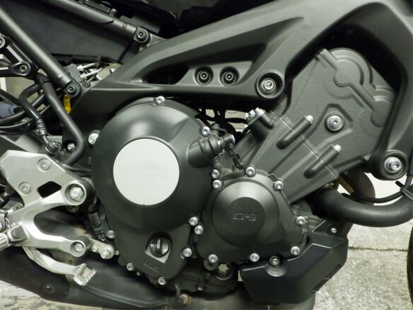 2016 Yamaha XSR900, жёлтый - вид 6