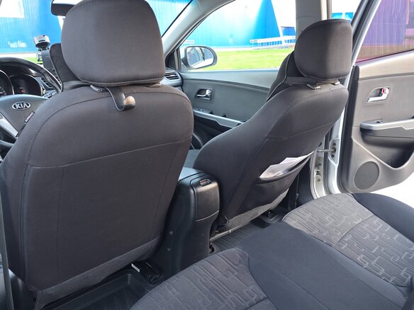2015 Kia Rio III Рестайлинг, серебристый - вид 15