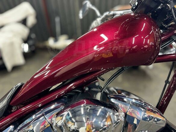 2009 Honda VT 1300CX Fury, пурпурный, 850000 рублей - вид 12