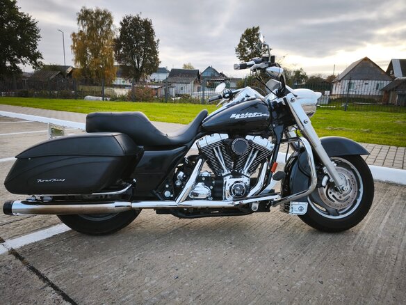 2007 Harley-Davidson Road King, чёрный, 640000 рублей - вид 8