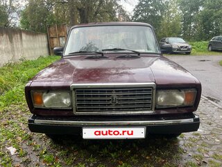 2008 Lada (ВАЗ) 2107, пурпурный, 135000 рублей, вид 1