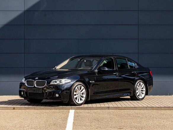 2016 BMW 5 серии 520d VI (F10/F11/F07) Рестайлинг, чёрный, 1995000 рублей