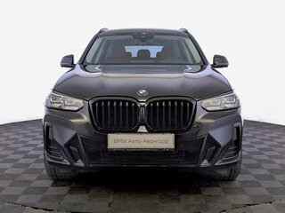 2022 BMW X3 30i xDrive III (G01) Рестайлинг, чёрный, 5950000 рублей, вид 2