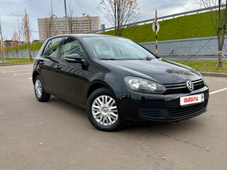 2010 Volkswagen Golf VI, чёрный, 690000 рублей, вид 2