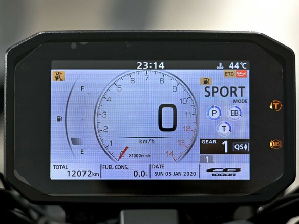 2023 Honda CB 1000R, чёрный, 1199000 рублей - вид 8