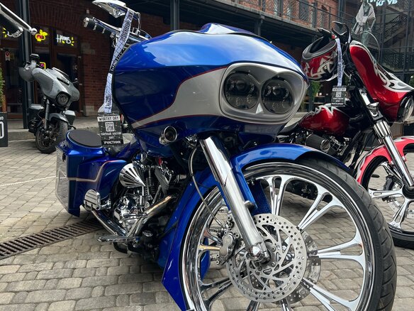 2007 Harley-Davidson Road Glide, синий, 1750000 рублей - вид 7