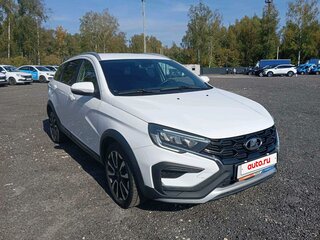2024 Lada (ВАЗ) Vesta SW Cross I Рестайлинг (NG), белый, 1478000 рублей, вид 1