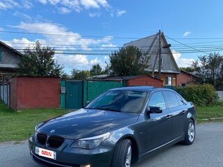 2007 BMW 5 серии 520i V (E60/E61) Рестайлинг, серый, 1150000 рублей, вид 1