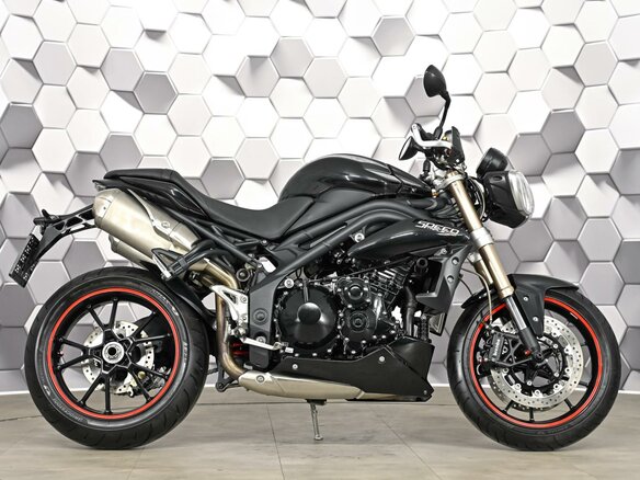 2013 Triumph Speed Triple, чёрный - вид 2