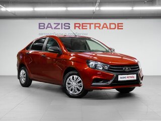 2018 Lada (ВАЗ) Vesta I, красный, 750000 рублей, вид 3