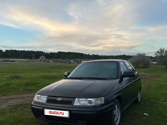 2008 Lada (ВАЗ) 2112, чёрный, 210000 рублей