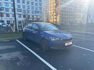 2021 Skoda Rapid II, синий, 1300000 рублей, вид 2