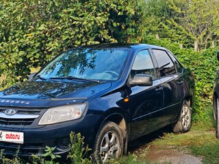 2012 Lada (ВАЗ) Granta I, синий, 250000 рублей, вид 2