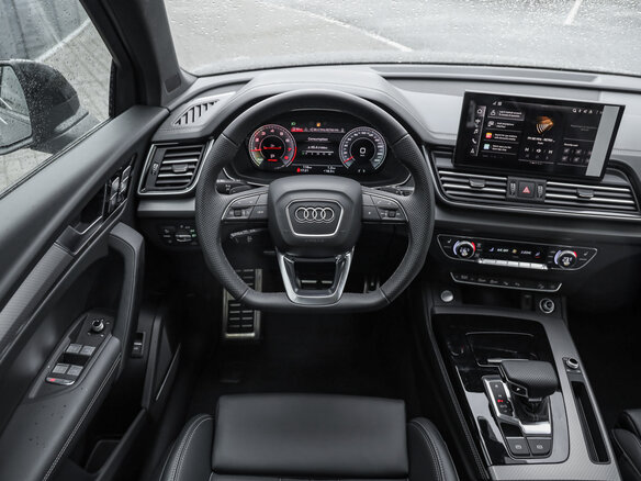 2025 Audi Q5 L 45 TFSI II (FY) Рестайлинг, чёрный - вид 12