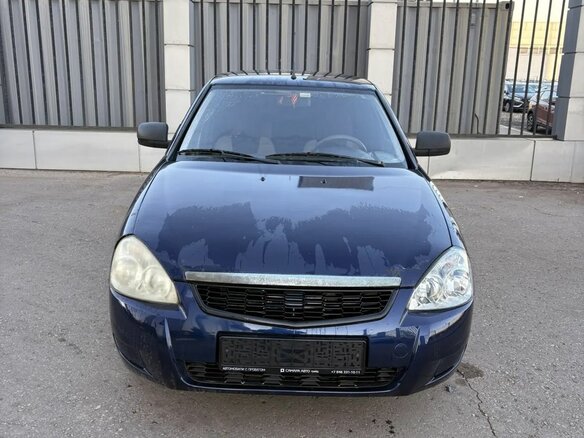 2012 Lada (ВАЗ) Priora I, синий, 173000 рублей - вид 6