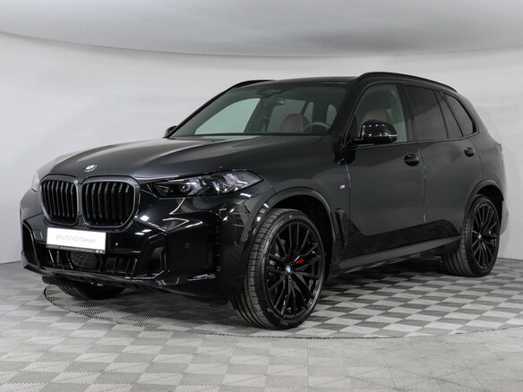 2024 BMW X5 40i IV (G05/G18) Рестайлинг, чёрный