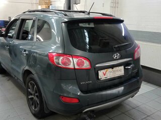 2012 Hyundai Santa Fe II Рестайлинг, серый, 1240000 рублей, вид 4