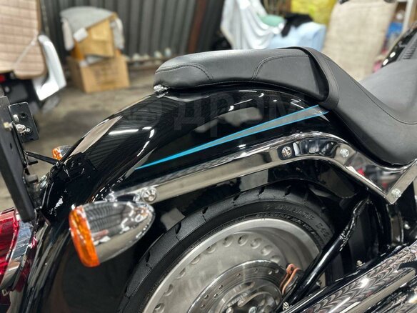 2010 Harley-Davidson Fat Boy, чёрный, 990000 рублей - вид 30
