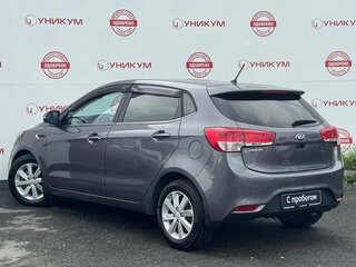 2016 Kia Rio III Рестайлинг, серый, 949000 рублей, вид 3