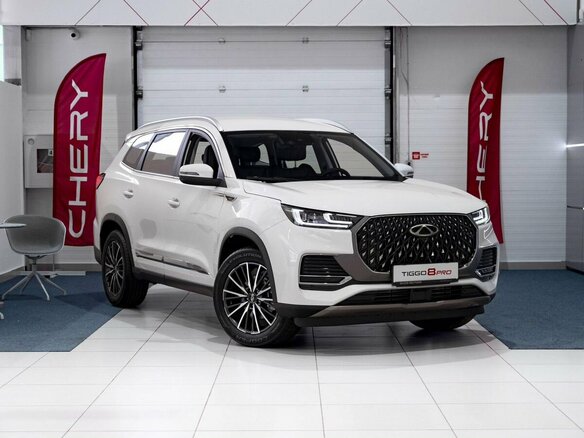 2025 Chery Tiggo 8 Pro Max I Рестайлинг, белый - вид 1