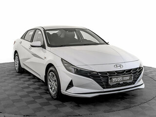 2022 Hyundai Elantra VII (CN7), белый, 1810000 рублей, вид 3