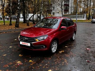 2021 Lada (ВАЗ) Granta I Рестайлинг, красный, 700000 рублей, вид 1