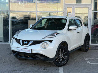 2015 Nissan Juke I Рестайлинг, белый, 1159000 рублей, вид 1
